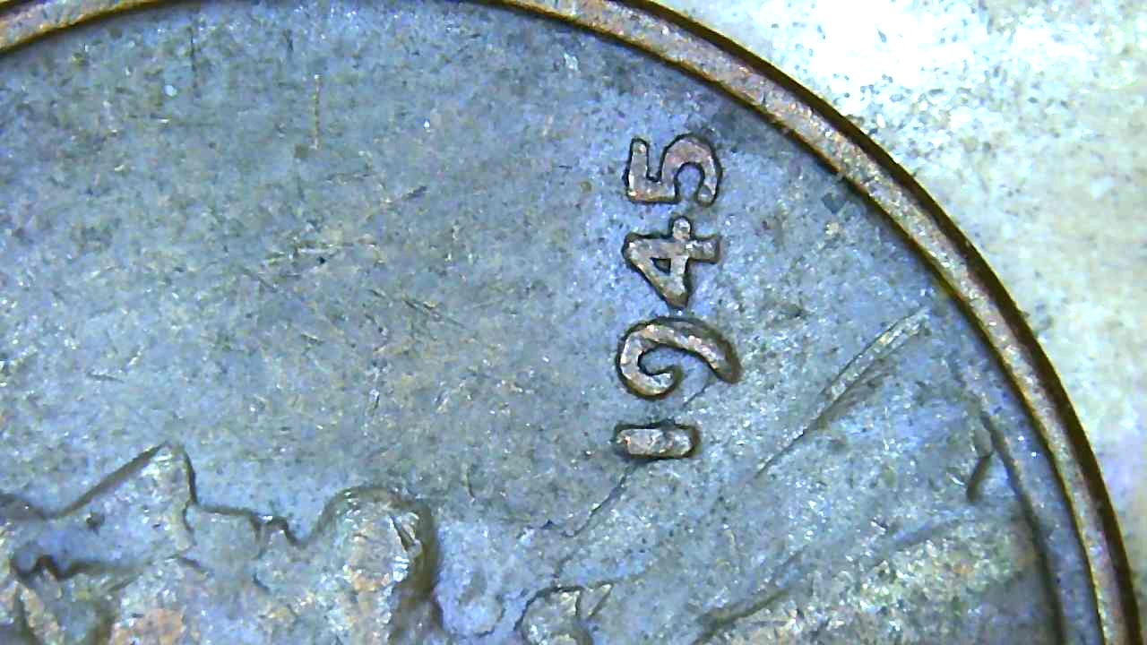 1945-Lincoln-Cent-Doubling-Date?-Die-Crack?