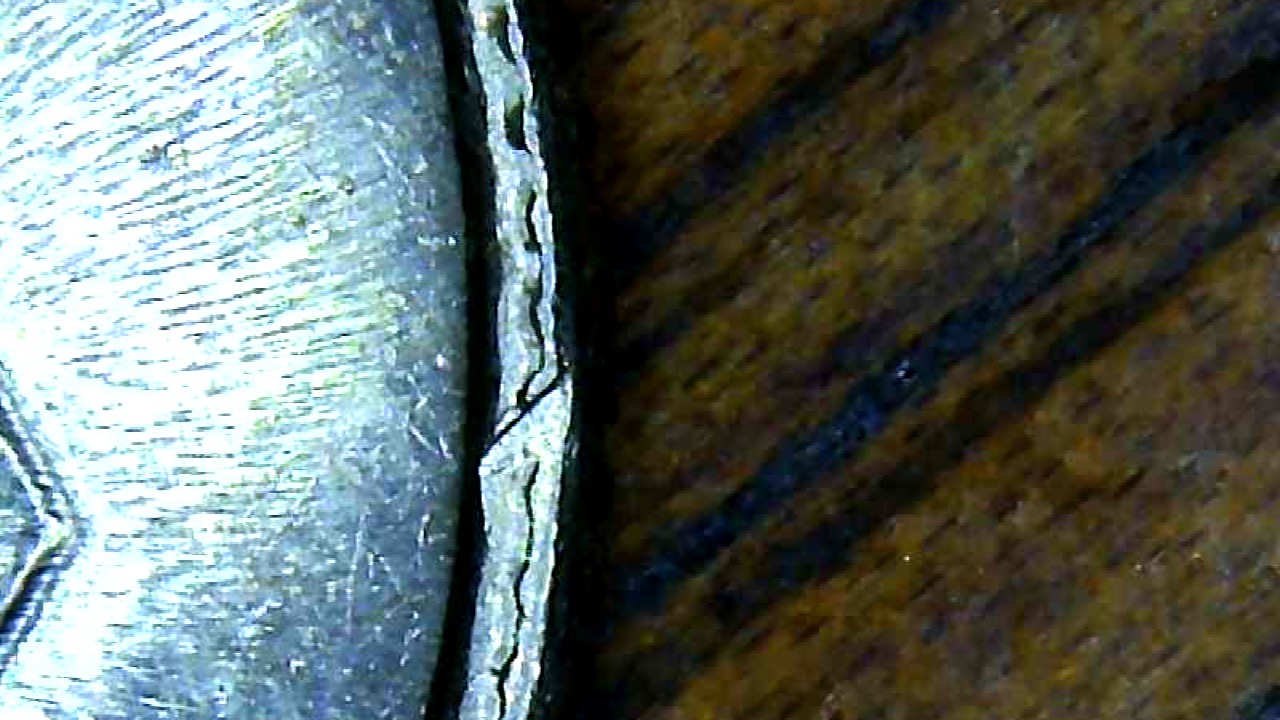 1984-Roosevelt-Dime--Neck,-Doubling-Very-Odd-Shape-Deep-Look-Rum-Seperated