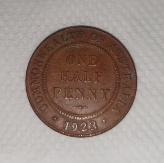 1923-Half-Penny,-Have-I-Got-A-Real-One?