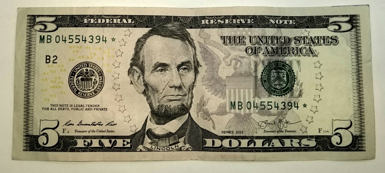 Dollars-With-*-At-The-End-Of-The-Serial-#