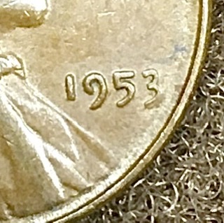 1953-Wheat-Penny-Error-Or-Misstrike?