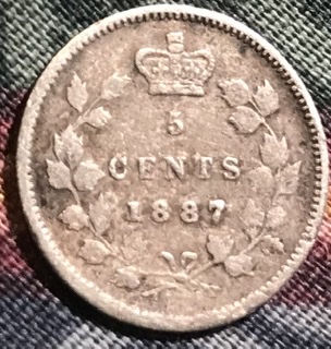 1887-Canadian-5-Cent