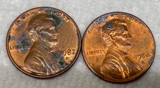 What's-Going-On-With-These-Sad-Pennies?-1982-D-And-1984-D