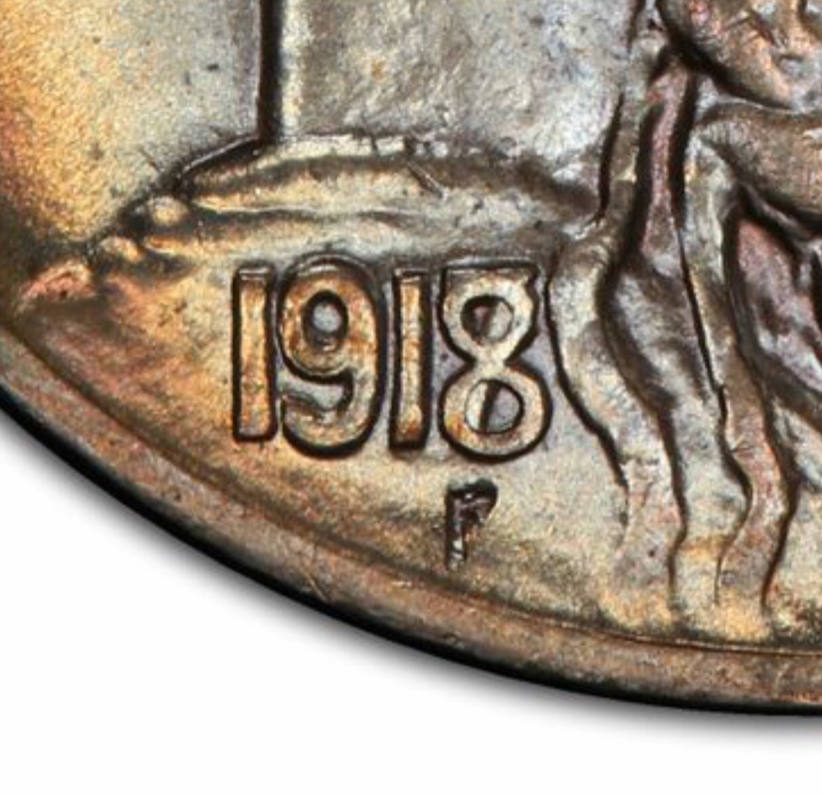 1918-Buffalo-Nickel-With-Possible-7-Over-The-8