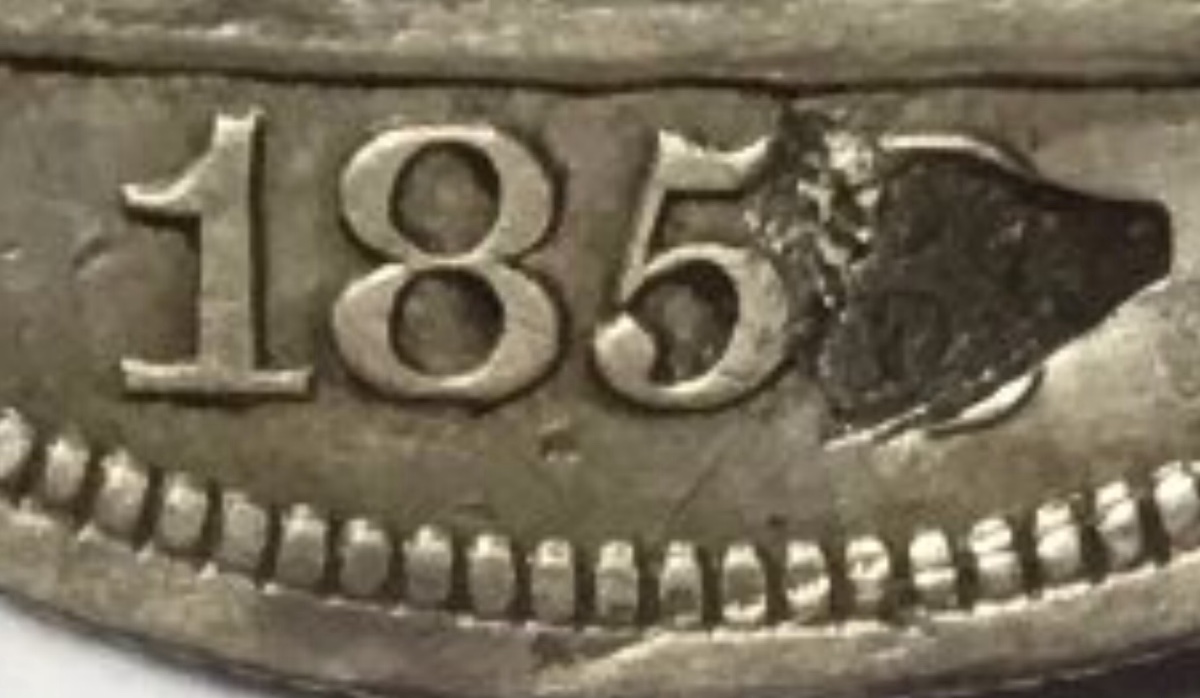 1853*-Seated-Dollar-For-Grading