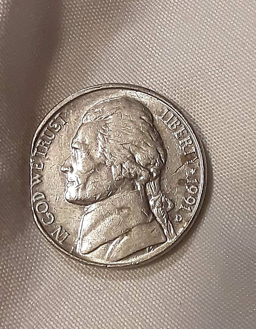 1991-D-Jefferson-Nickel---Is-This-An-Error-Or-Was-Someone-Somewhere-Bored?
