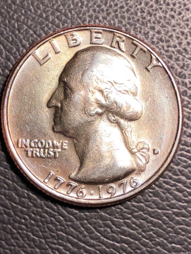 1976-1776-D-Bicentennial-Quarter-DDO/Blueish-Toning?
