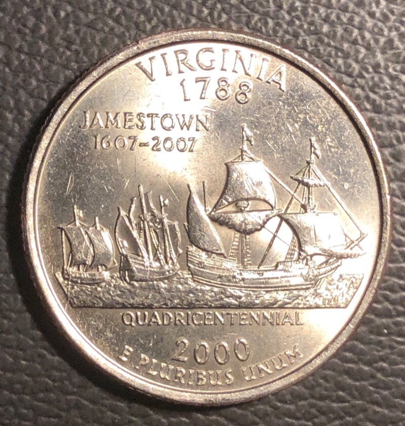 Dropping-Anchor-Is-It-A-Die-Break/Gouge-On-Reverse-Of-2000-P-Virginia-25ct?