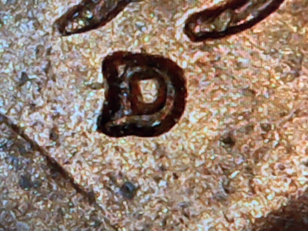 1955-D-Cent-With-Tail-Like-A-6-Coming-Off-Top-Of-5-In-Date