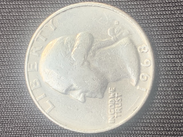 2-1968-Quarters-One-Mint-Mark,-The-Other-Not