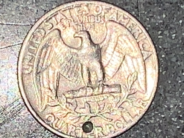 1965-Quarter-Punctured