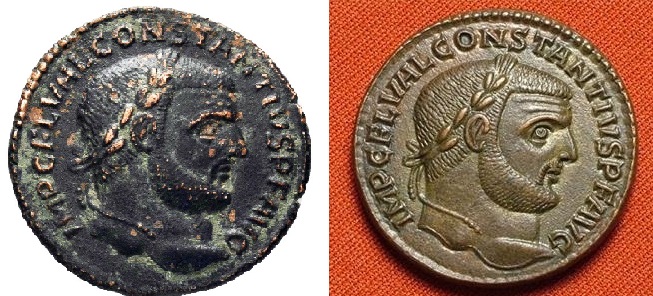 Roman-Coins-Of-The-Second-Tetrarchy-And-Later,-305-324