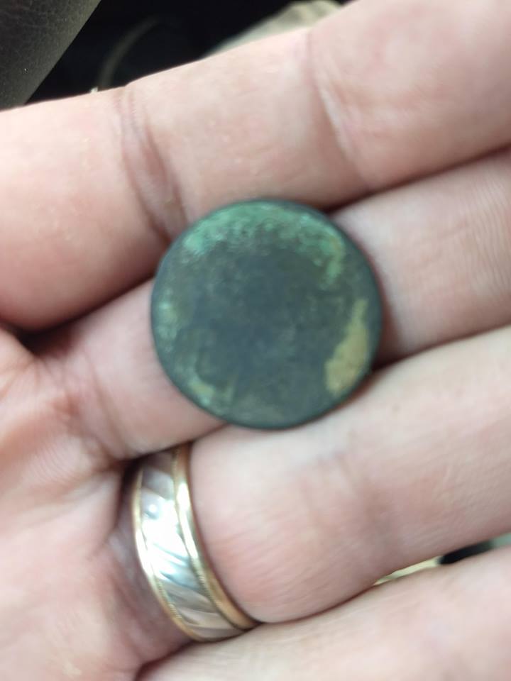 1773-Virginia-Half-Penny-Find