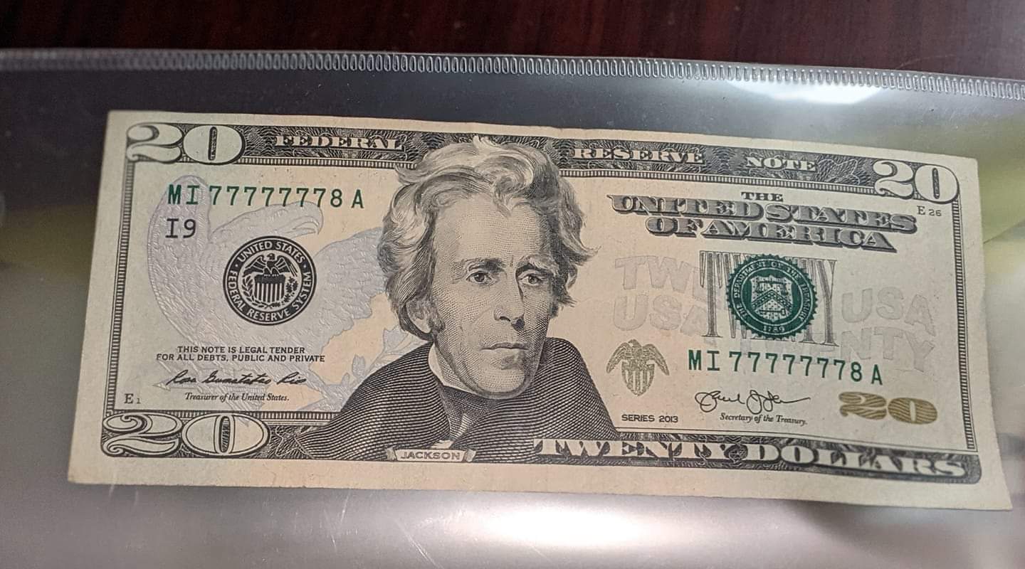 20-Dollar-Bill-Value.-Repeater/Near-Solid/Unique/Awsome-Liers-Hand