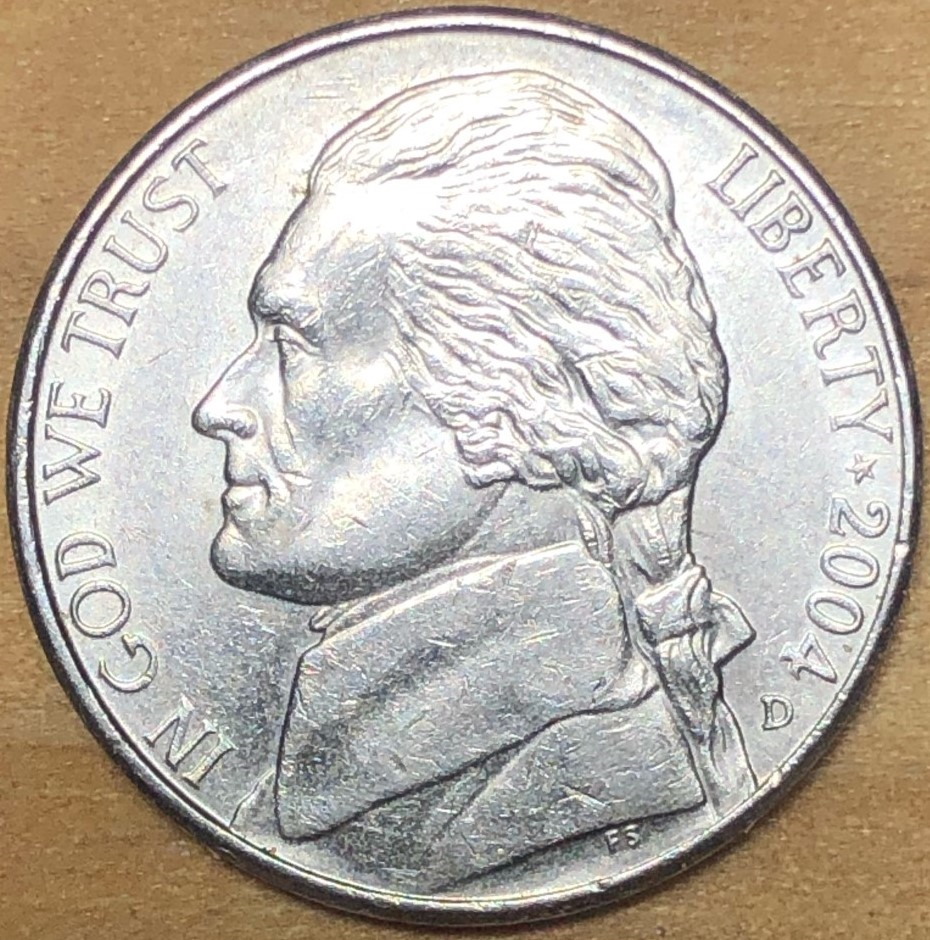 2004-D-Five-Cent-Die-Crack-Or-Feeder-Finger?