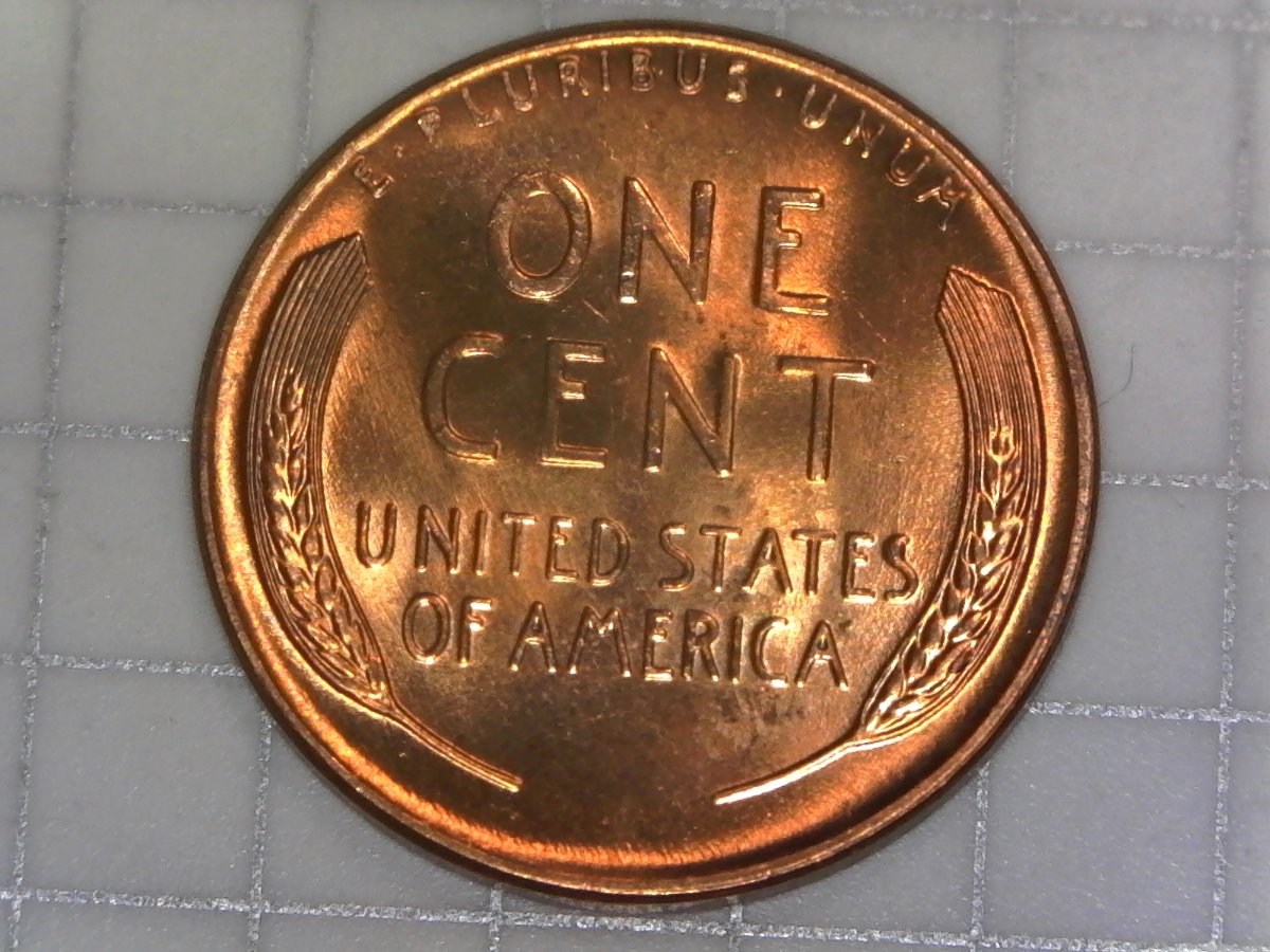 1957-D-Lincoln-Wheat-Penny-Multiple-Chips-And-Skull-Fracture
