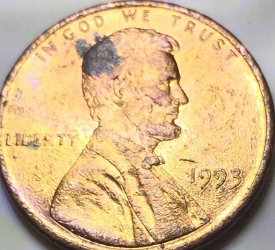 1993-Penny-Struck-With-A-Different-Coin?