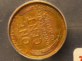1909-VDB-Penny-Red/Brown,-Colorful-Toning