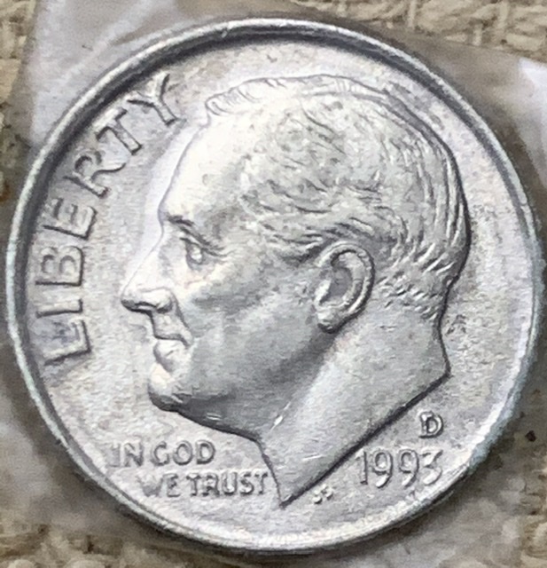 1993-D-Dime-Reverse-Die-Break