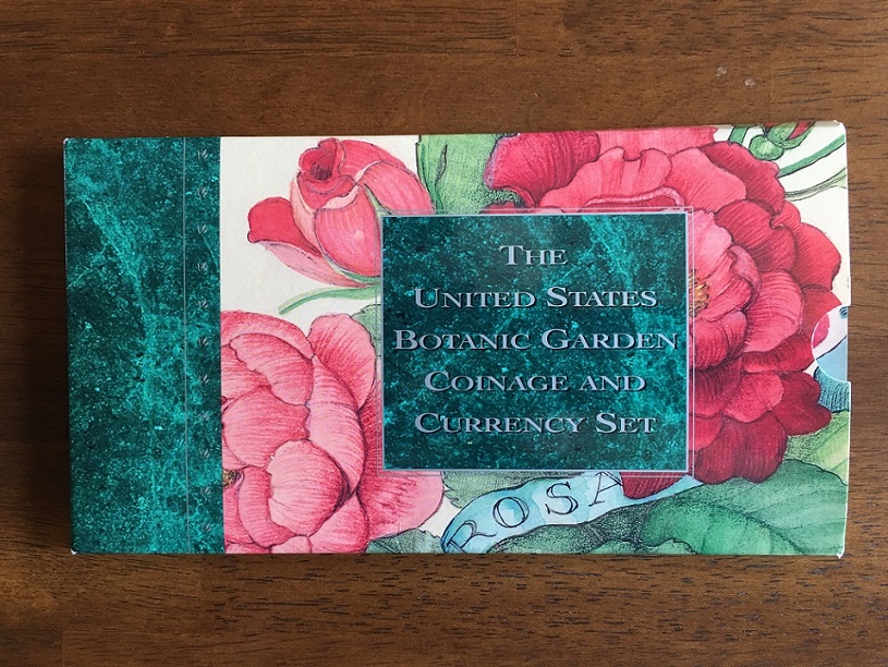 1997-Botanic-Garden-Coinage-And-Currency-Set.......error-On-The-Nickel?
