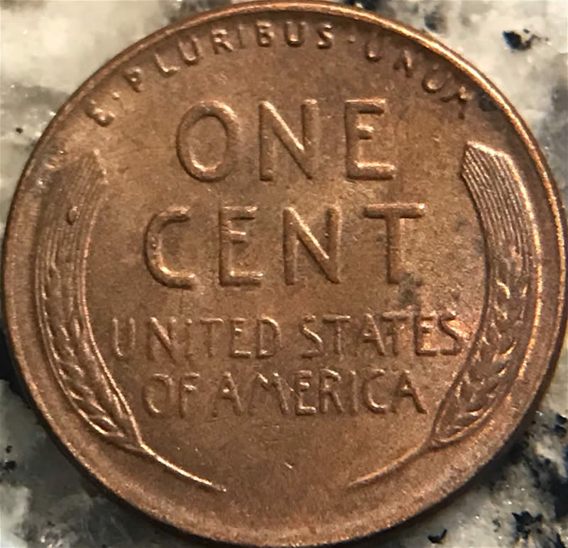 1956-P-Lincoln-BIE-Chip-And-Die-Chip-In-Same-Spot-On-Reverse!