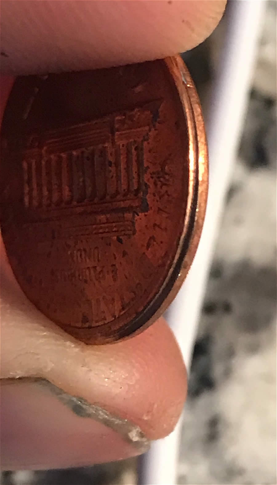 Slightly-Off-Center,-Partial-Collar-With-Clash.-1984-P-Cent!