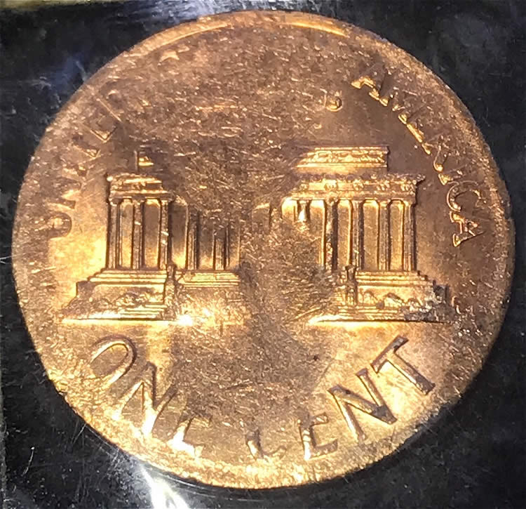 1959-P-Lincoln-Cent-Split-Planchette-Before-Strike!