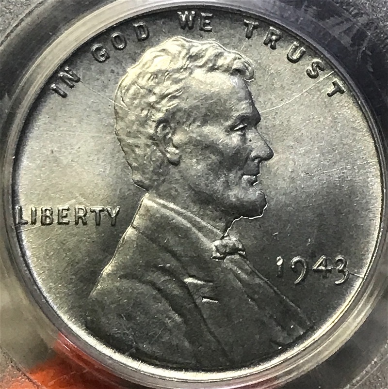 1943-P-LWC-W-3-Spike-Head,-A-Bieir-Crack-And-A-Rim-To-Rim-Die-Crack!