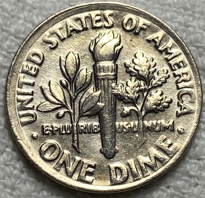 1995-P-Roosevelt-Dime-Missing-Obverse-Clad-And-Possible-Collar-Issue