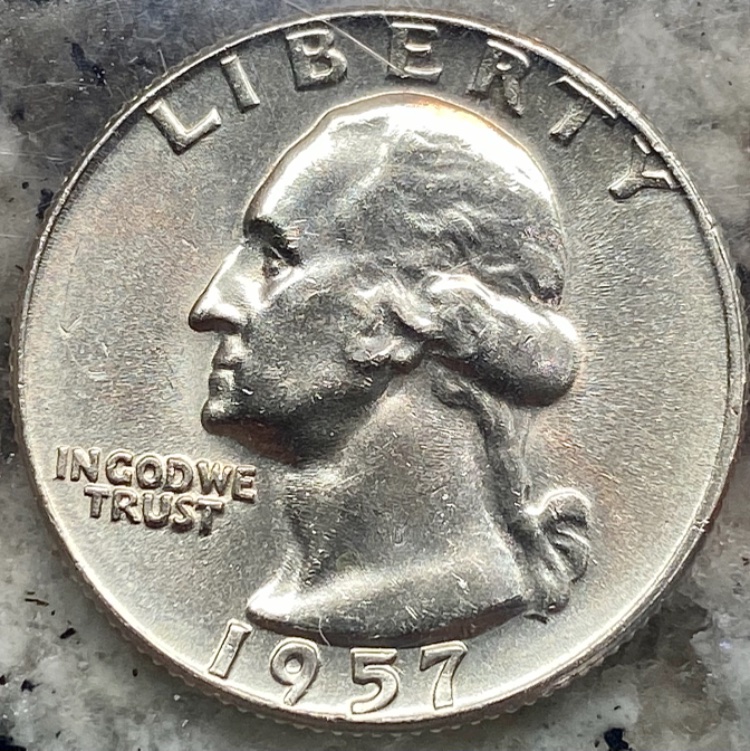 1957-D-Washington-Re-Engraved-Tail-Feathers-Bu!