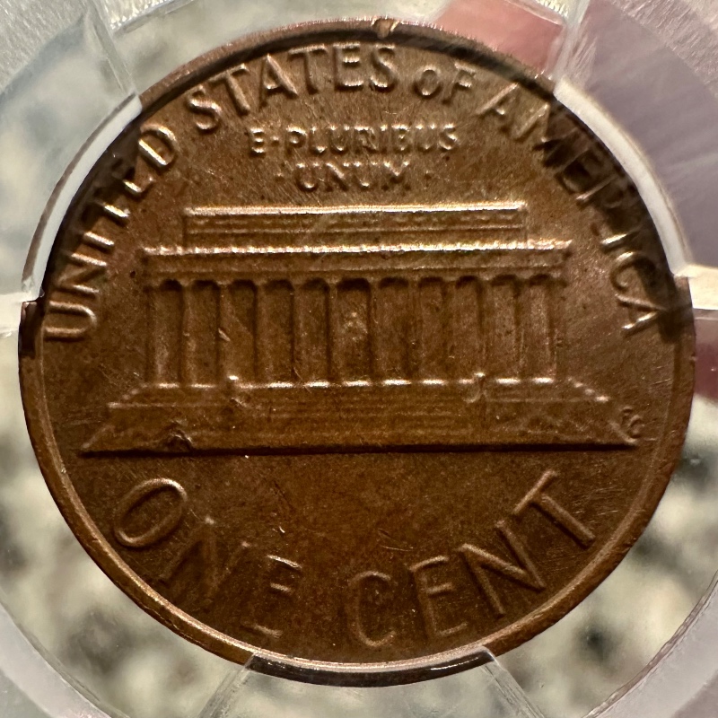 Lincoln-Cent-Counterbrockage-PCGS-MS-63BN