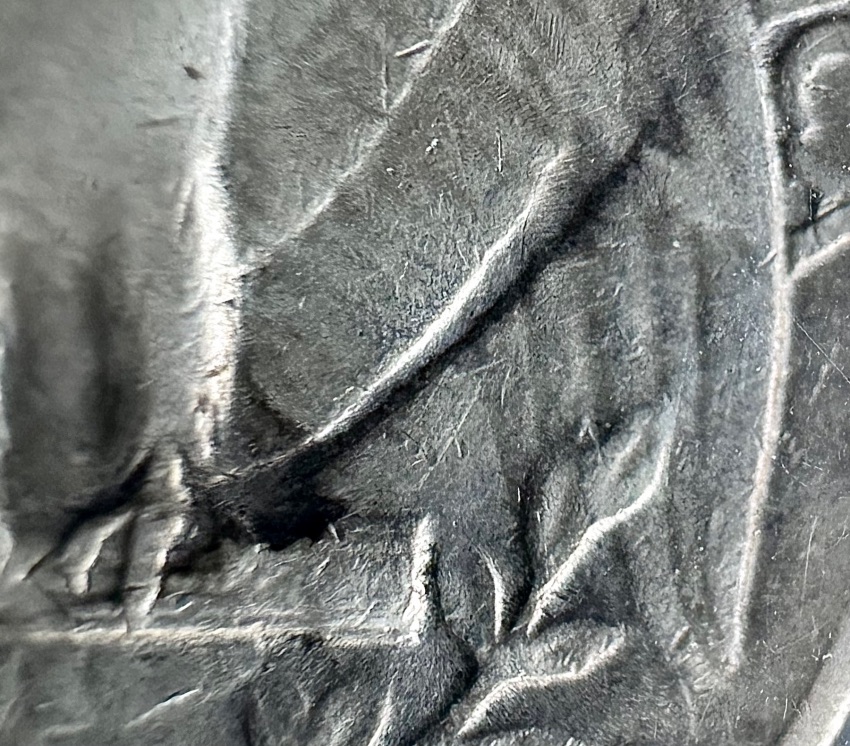 1943-S-Washington-DDO-With-Sizable-Strike-Through/-Lam-On-The-Reverse