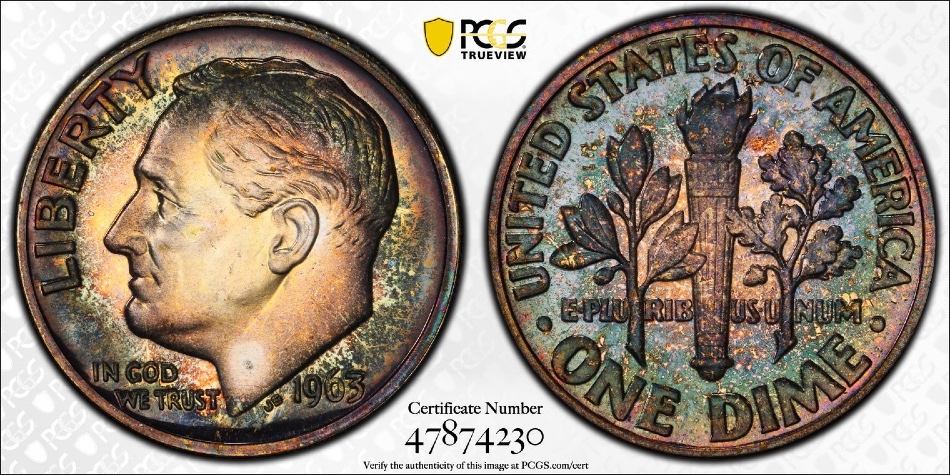 1963-P-Roosevelt-Proof-Dime-DDR-FS-804