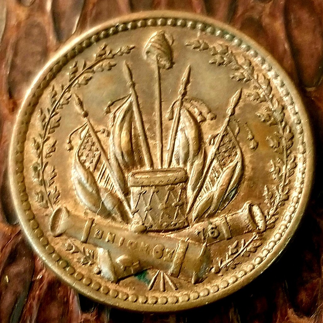 Patriotic-Civil-War-Tokens---Cannons-&-Flags