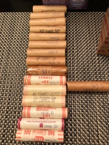 Picked-Up-16-Penny-Rolls-From-The-Bank