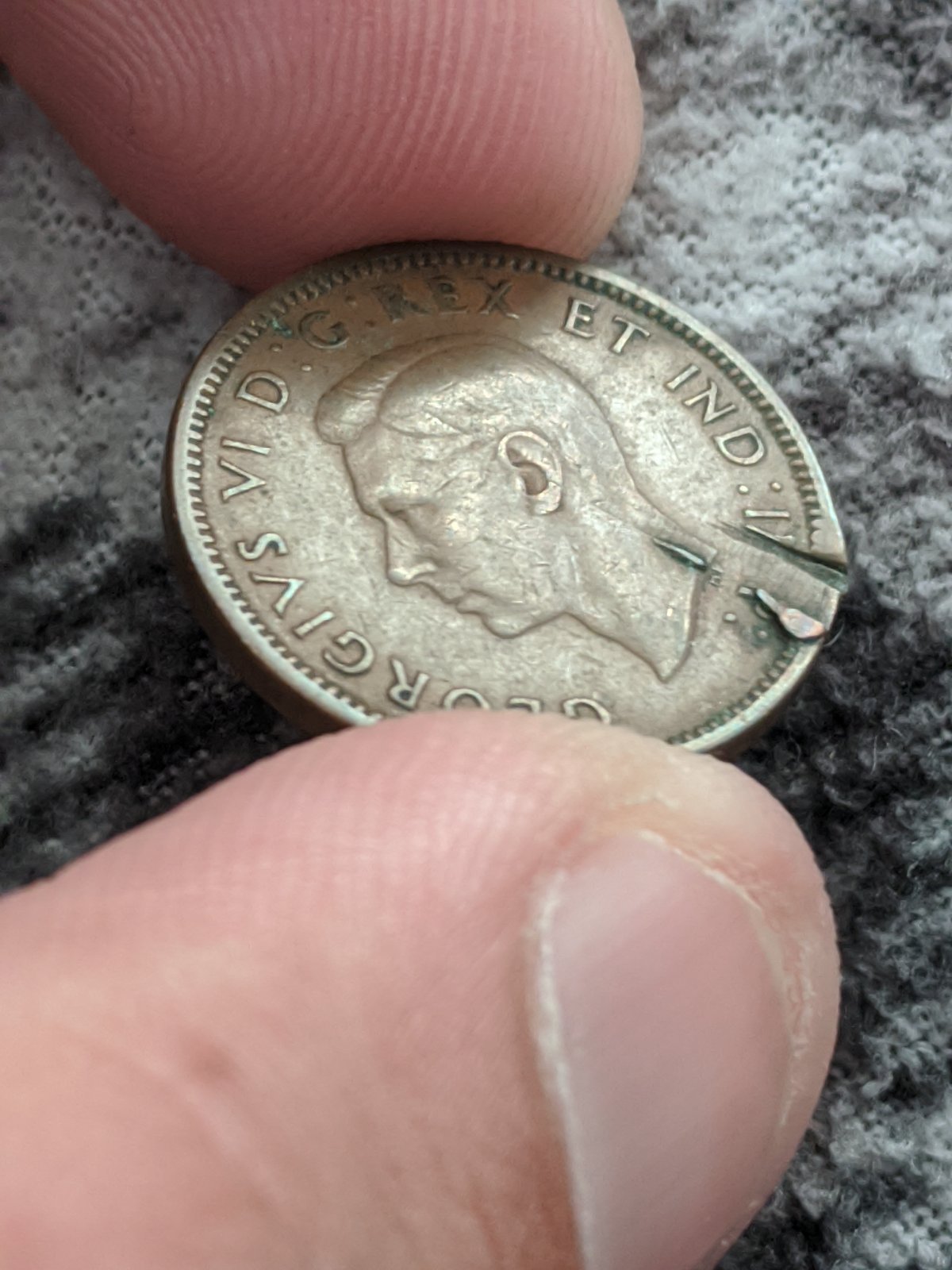 Was-This-1940-Penny-Altered-And-Damaged-By-Someone?