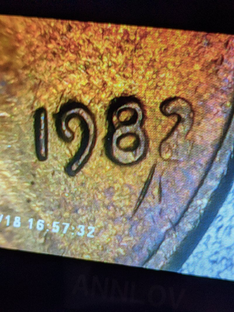 Strange-Toning-And-Texture-On-This-1982-Copper-Cent