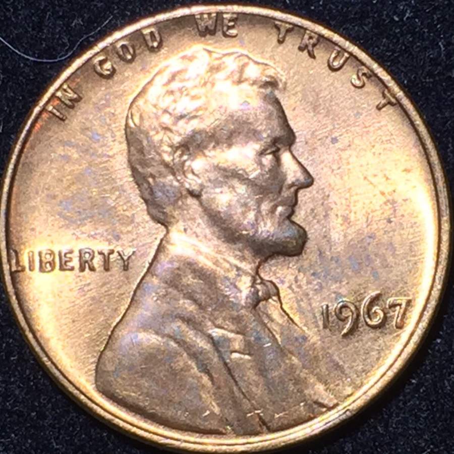 1967-Lincoln-Penny-For-Grading-Practice