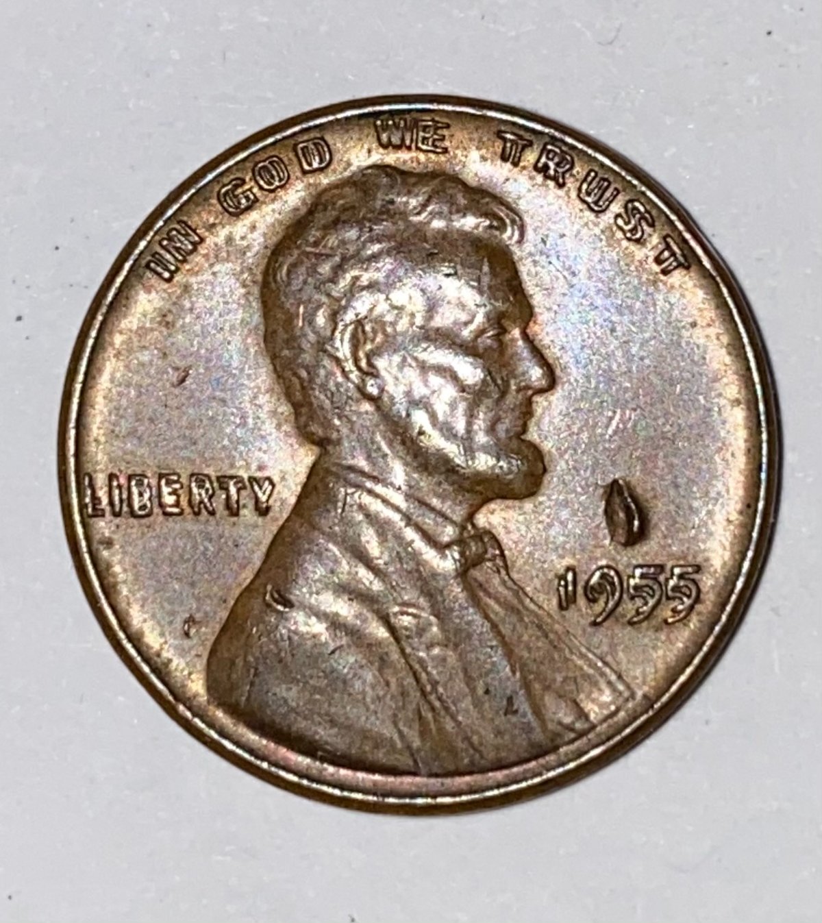 Rare-1c-1955-DDO-Found-In-Coin-Book!