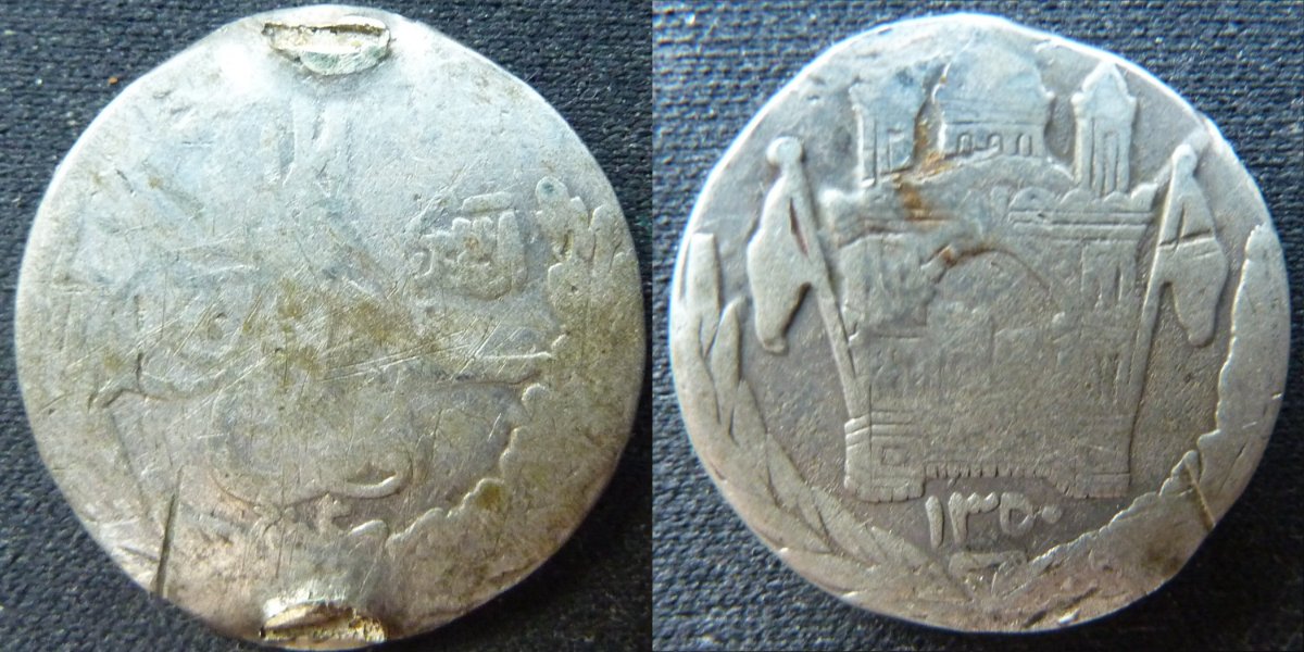 Afghanistan-�-Afghani-1350---21-MM/3-4-Gr-?