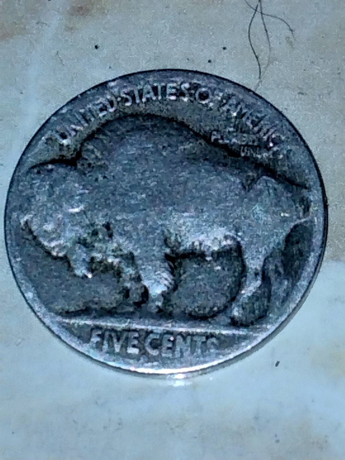 Indian-Head-Buffalo-Nickel-No-Date-An-3-And-A-Half-Legged
