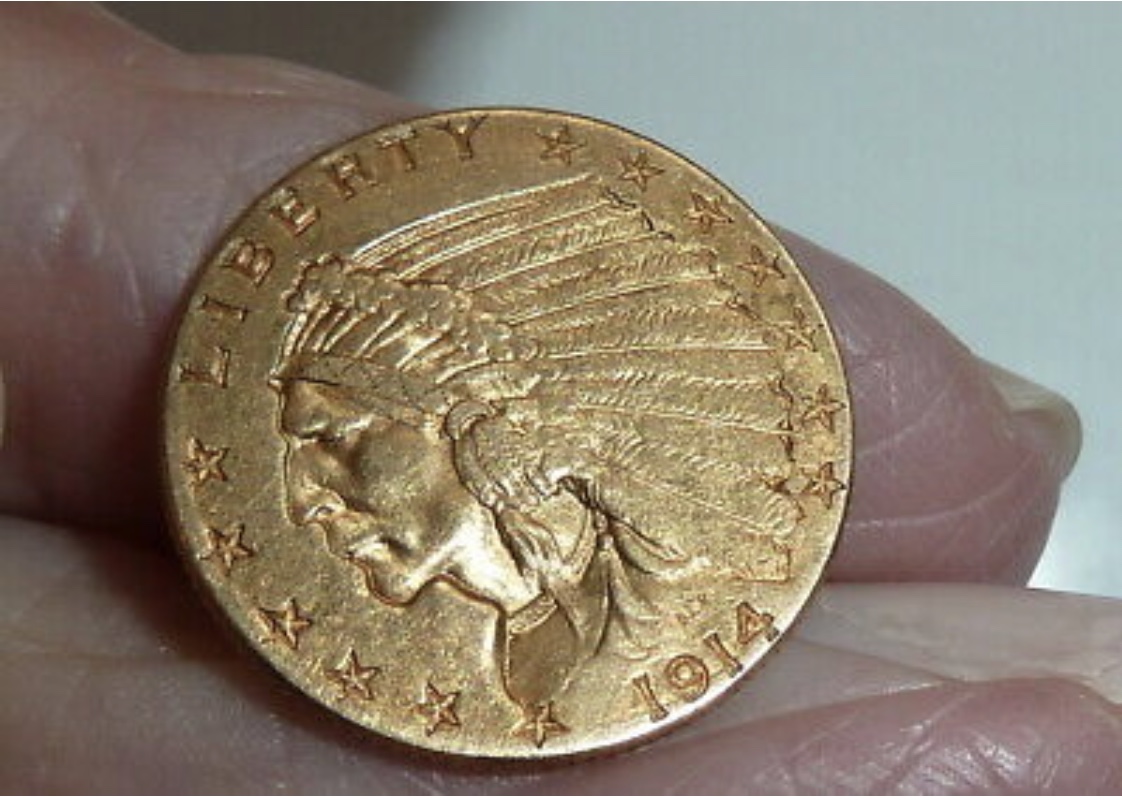 Potential-1914-D,-2.5-Indian-Gold-Piece?