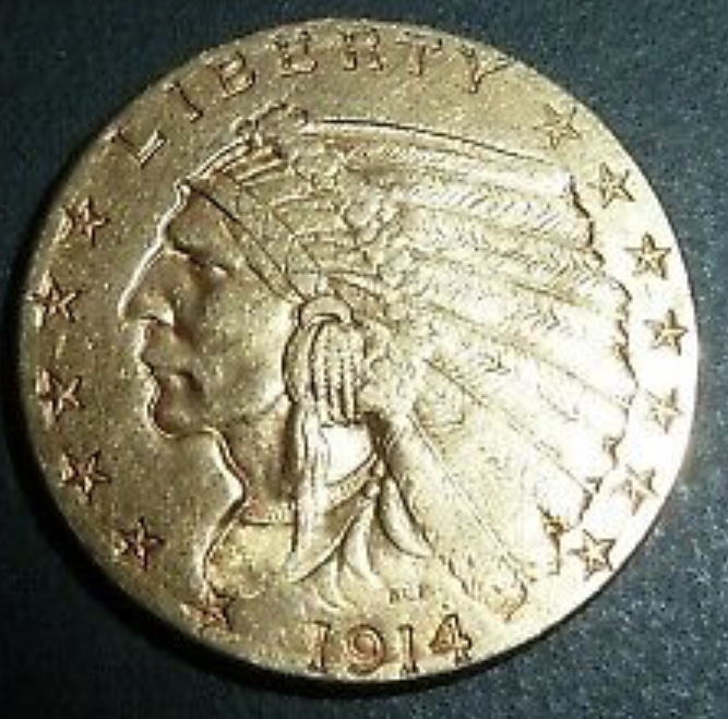 Potential-1914-D,-2.5-Indian-Gold-Piece?