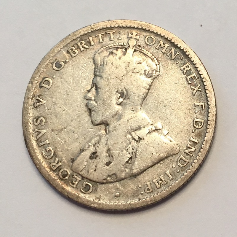 1921-Star-Australia-Shilling--Request-For-Grade-And-Rarity-If-Any