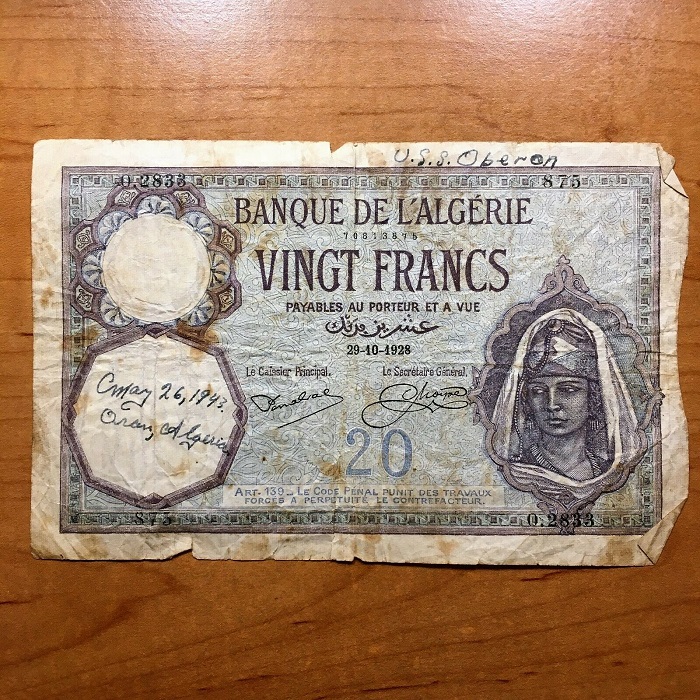Cool-Short-Snorter-From-Just-Past-Post-WWII,-Lots-Of-Signatures!