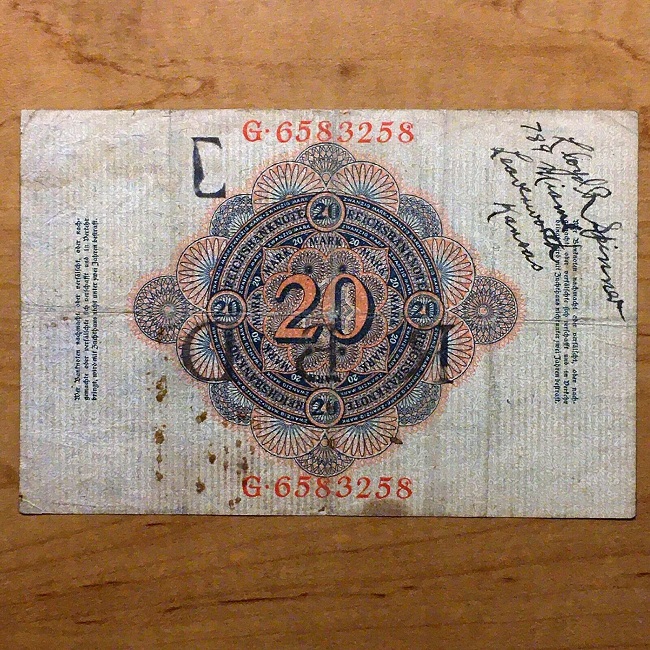 Cool-Short-Snorter-From-Just-Past-Post-WWII,-Lots-Of-Signatures!
