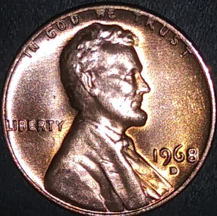 1968-D-Penny-From-Coin-Roll
