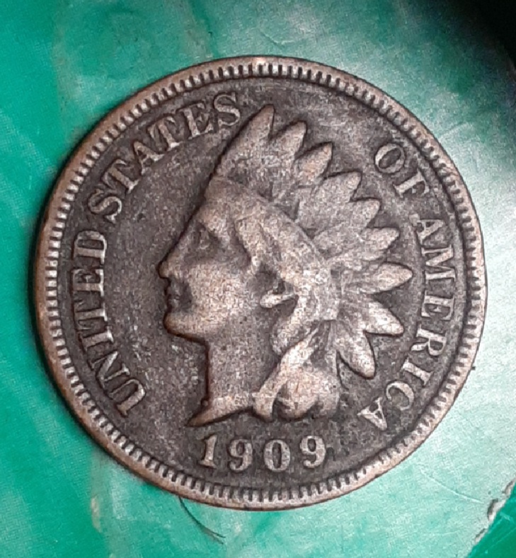 1909-Indian-Head-Penny-In-Not-Terrible-Shape
