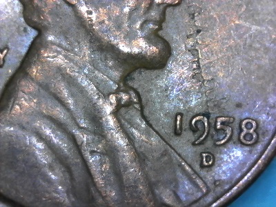 1958-D-Wheat-Penny---Lamination-Error?