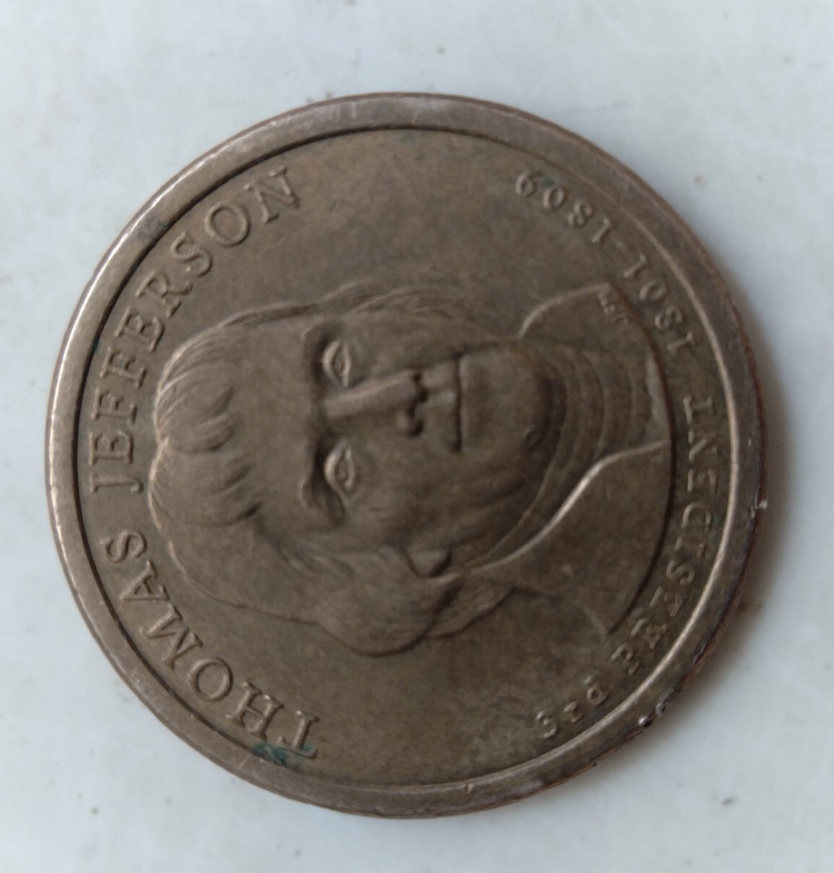 Thomas-Jefferson-1801-1809-$1-Coin-Worth-$5000.00?